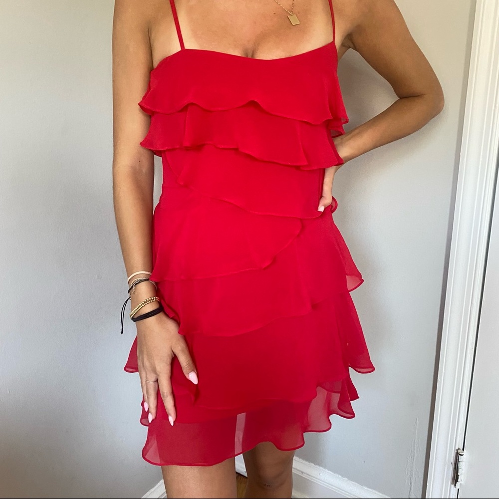 Calvin Klein Red Mini Dress
